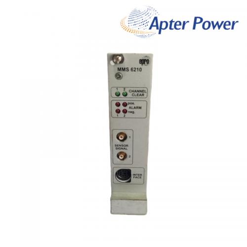 MMS6210  Dual-Channel Shaft Displacement Monitor