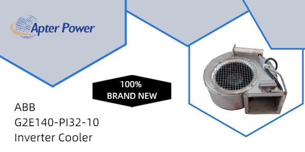 ABB G2E140-PI32-10: فن گریز از مرکز با کارایی بالا برای خنک کننده اینورتر کارآمد